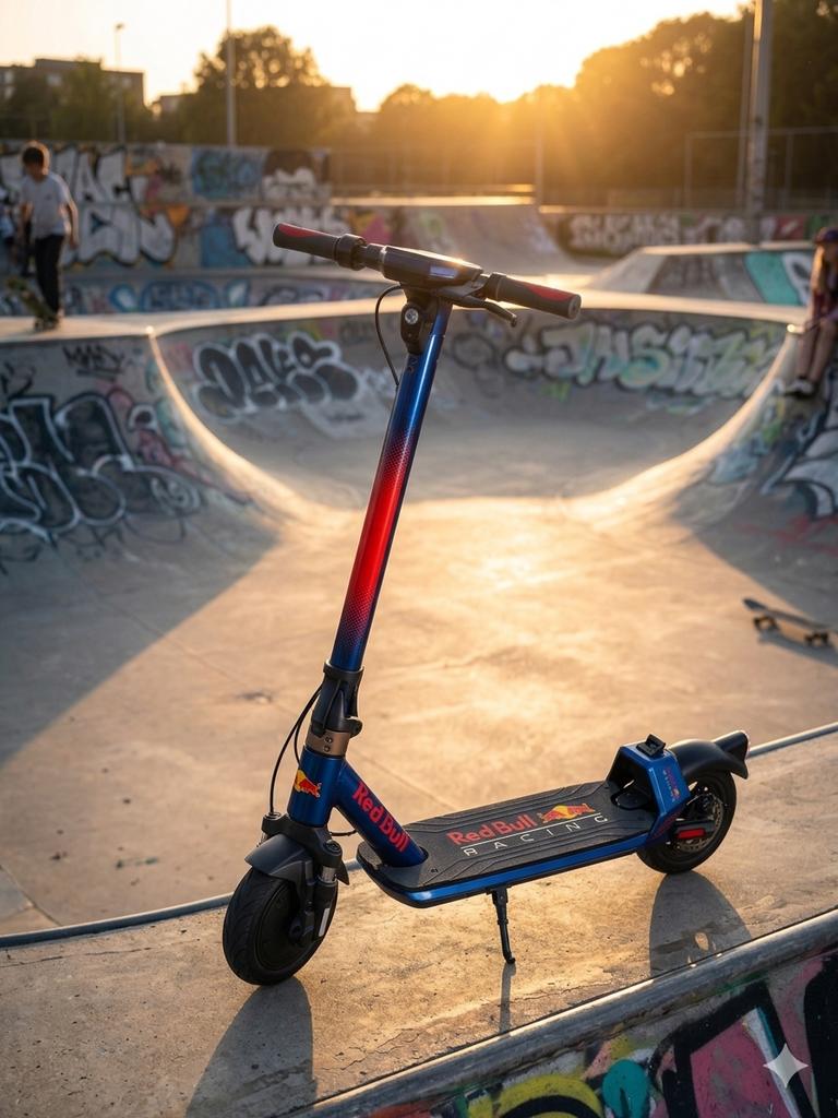 Red Bull Racing Elektrische Step - Topstaat!, Ophalen of Verzenden, Zo goed als nieuw, Elektrische step (E-scooter)