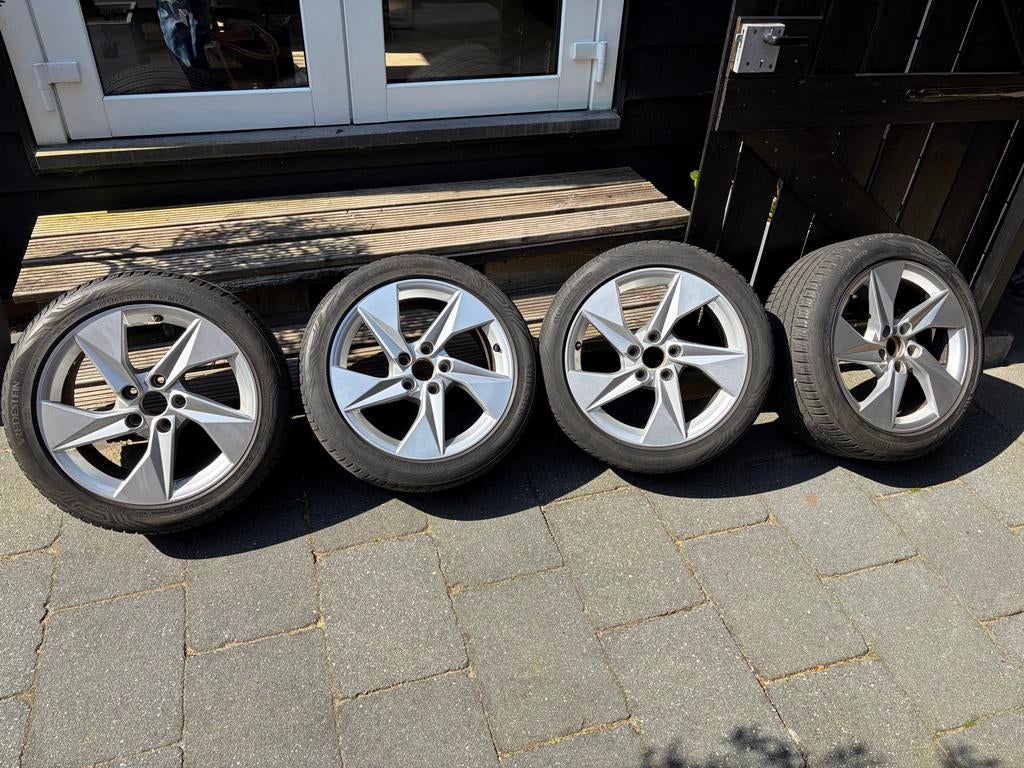 Velgen 17” Audi A3, Auto-onderdelen, Gebruikt, Banden en Velgen, 17 inch, Ophalen of Verzenden