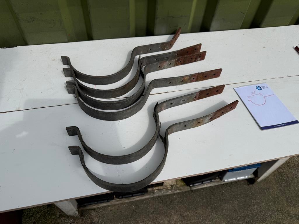 Gootbeugels verzinkt, Ophalen of Verzenden, Zo goed als nieuw, Zink, Minder dan 2 meter