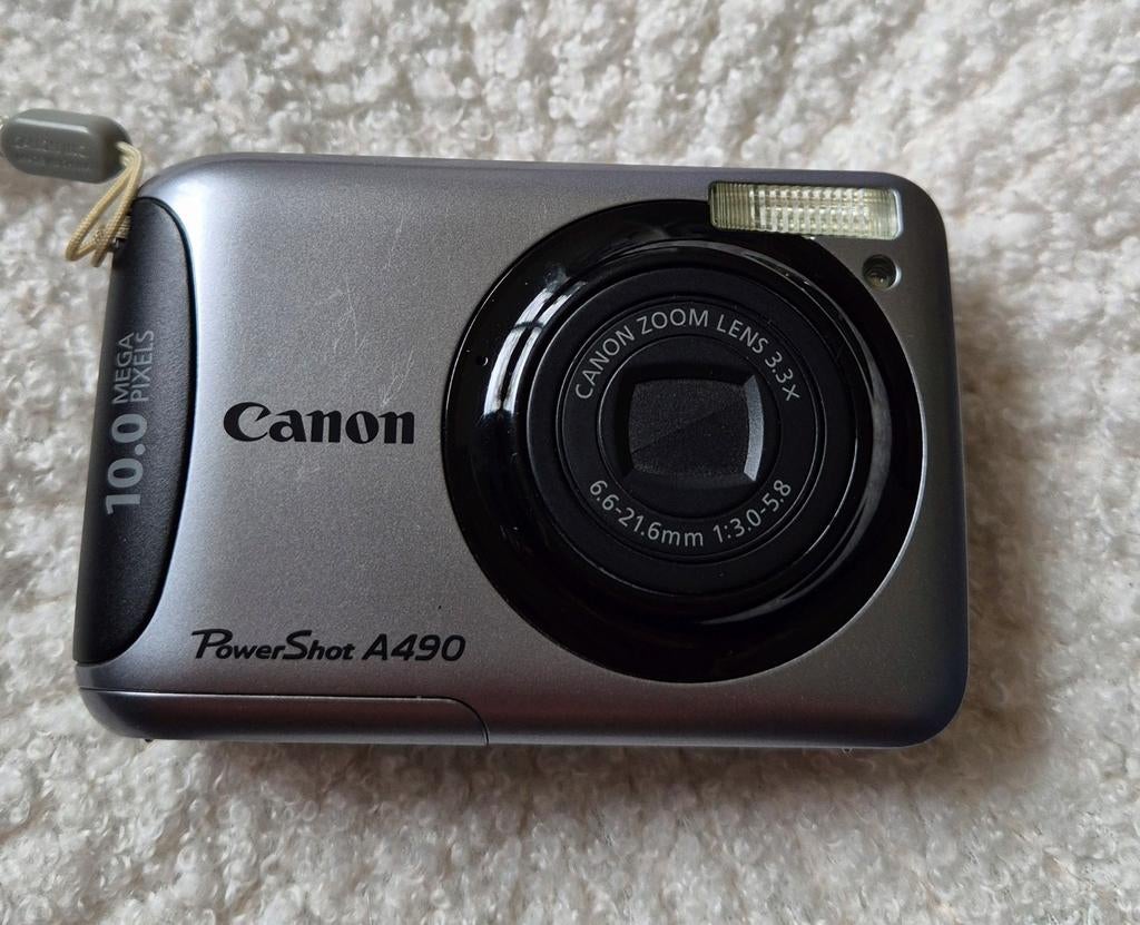 Digitale Canon compact camera Powershot A490, Gebruikt, Canon, Compact, 10 Megapixel