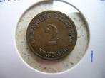 2 Pfennig 1876 C Duitsland, Postzegels en Munten, Munten | Europa | Niet-Euromunten, Ophalen of Verzenden, Duitsland, Losse munt