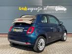 Fiat 500 C 1.0 Hybrid Lounge Cabrio *carplay *cruise *p-sens, Auto's, Fiat, Voorwielaandrijving, Cabriolet, Leder en Stof, Handgeschakeld