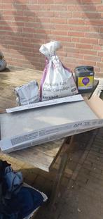 6 tegels 30x60 cm met lijm, voorstrijk en voegmiddel, Doe-het-zelf en Verbouw, Ophalen of Verzenden