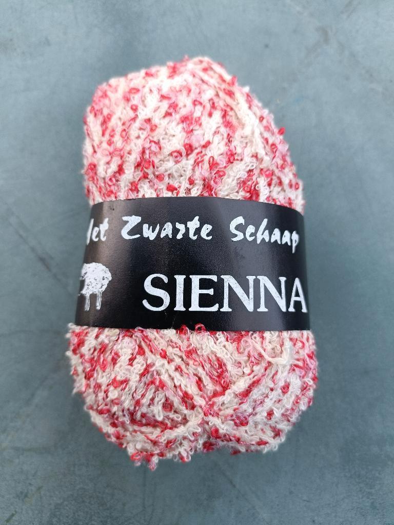 ZWARTE SCHAAP Sienna 47% katoen, 39% acetaat 50 gram (KW28), Hobby en Vrije tijd, Breien en Haken, Ophalen of Verzenden, Nieuw