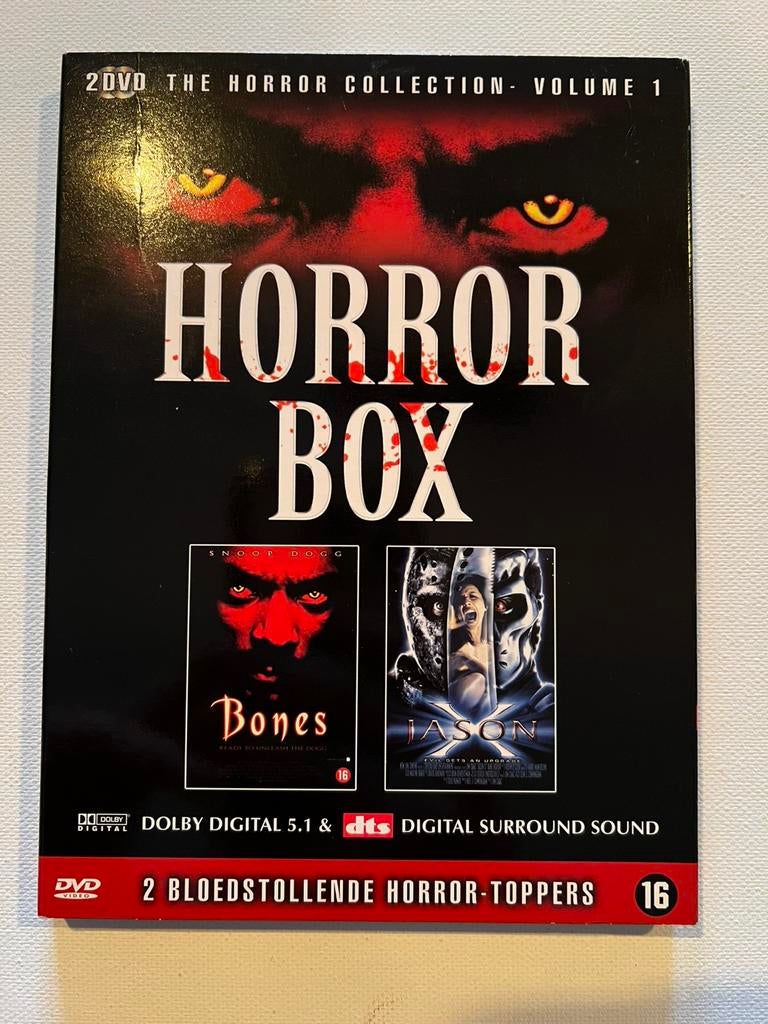 Horror box, Vanaf 16 jaar, Verzenden, Zo goed als nieuw, Overige genres
