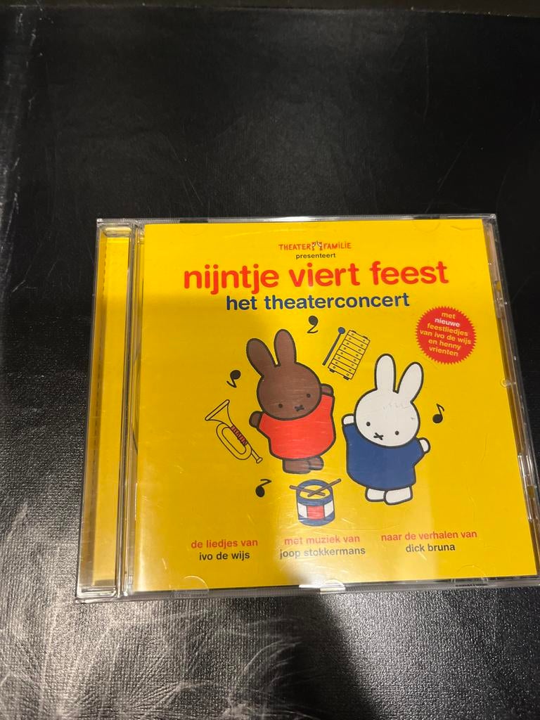 Nijntje viert feest - Het theaterconcert CD, Cd's en Dvd's, Ophalen of Verzenden, Zo goed als nieuw, Muziek, Tot 2 jaar
