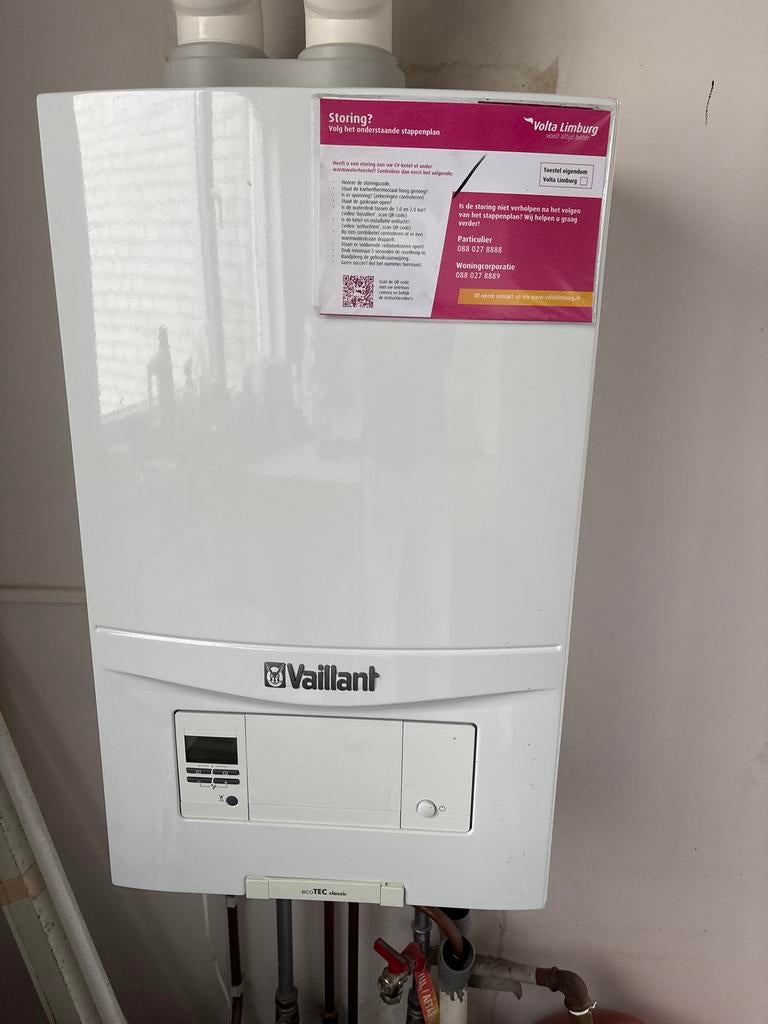Vaillant ecoTEC classic CV-ketel - Goed onderhouden, Ophalen, Gebruikt, Hoog rendement (Hr), Cv-ketel of Combi-ketel
