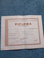 Vintage Diploma Stenografie 1943, Ophalen of Verzenden