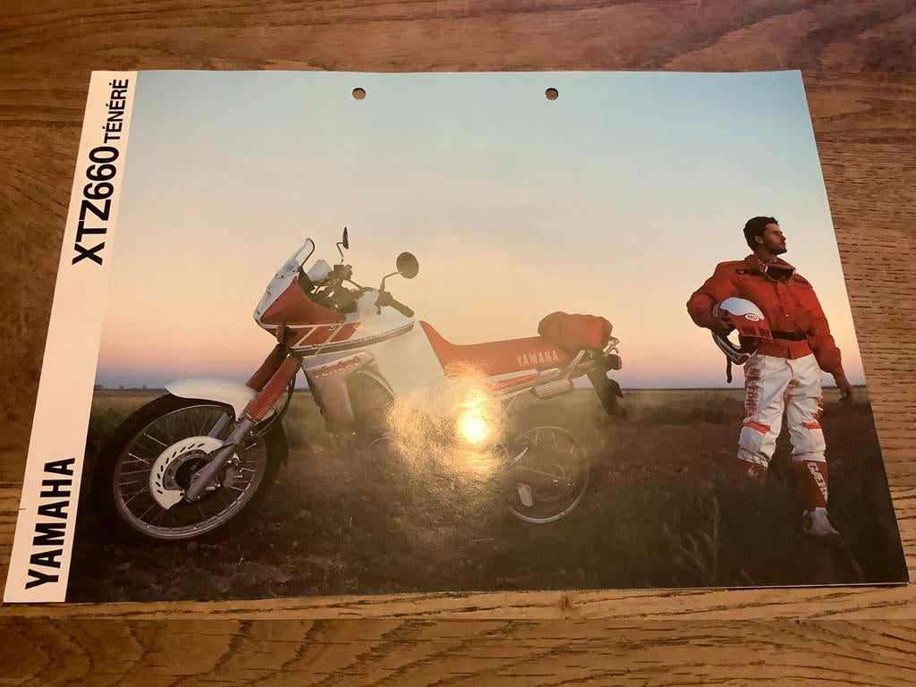 Yamaha XTZ660, Tenere brochure.     (Nr 5), Motoren, Handleidingen en Instructieboekjes, Verzenden, Yamaha