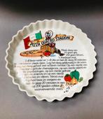 Ovenschaal, ovenvorm met recept voor pizza Quattro Stagioni, Verzenden