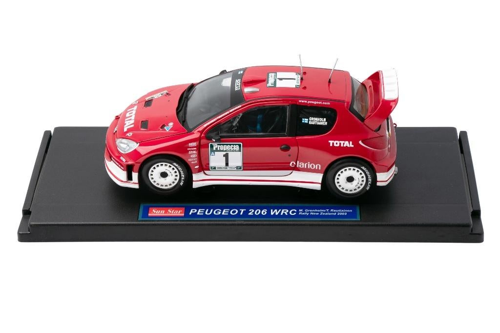 Peugeot 206 #1 WRC Rally Neuf Zélande 2003 Gronholm-Rautiainen