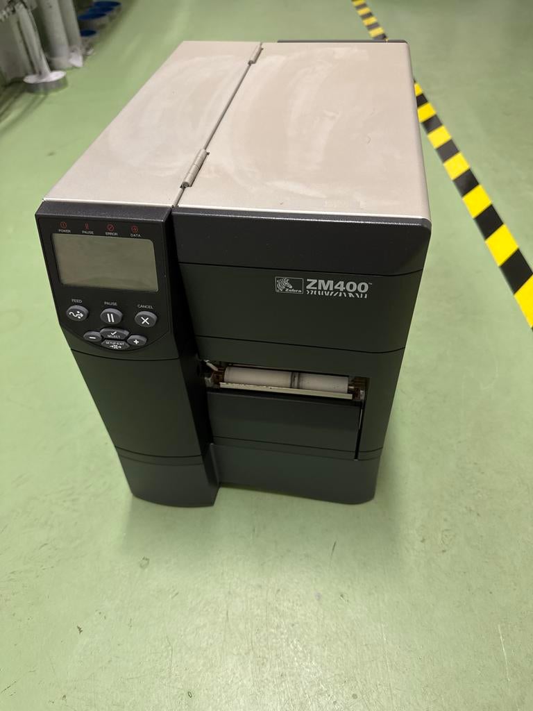 Zebra ZM400 Labelprinter - Robuuste Industriële Printer, Computers en Software, Labelprinters, Gebruikt, Etiket, Ophalen of Verzenden