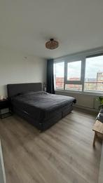 Ikea Dunvik Boxspring Tweepersoonsbed - Grijs 180x200, Ophalen, Tweepersoons, Zo goed als nieuw, 180 cm