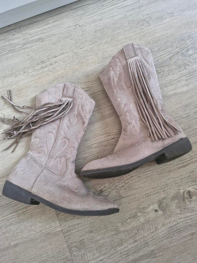 Cowboylaarzen maat 35, Ophalen of Verzenden, Gebruikt, Meisje, Laarzen
