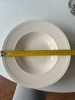 Wedgwood Windsor diep bord 23 cm met parelrand (5x), Ophalen of Verzenden, Zo goed als nieuw, Bord(en), Wedgwood