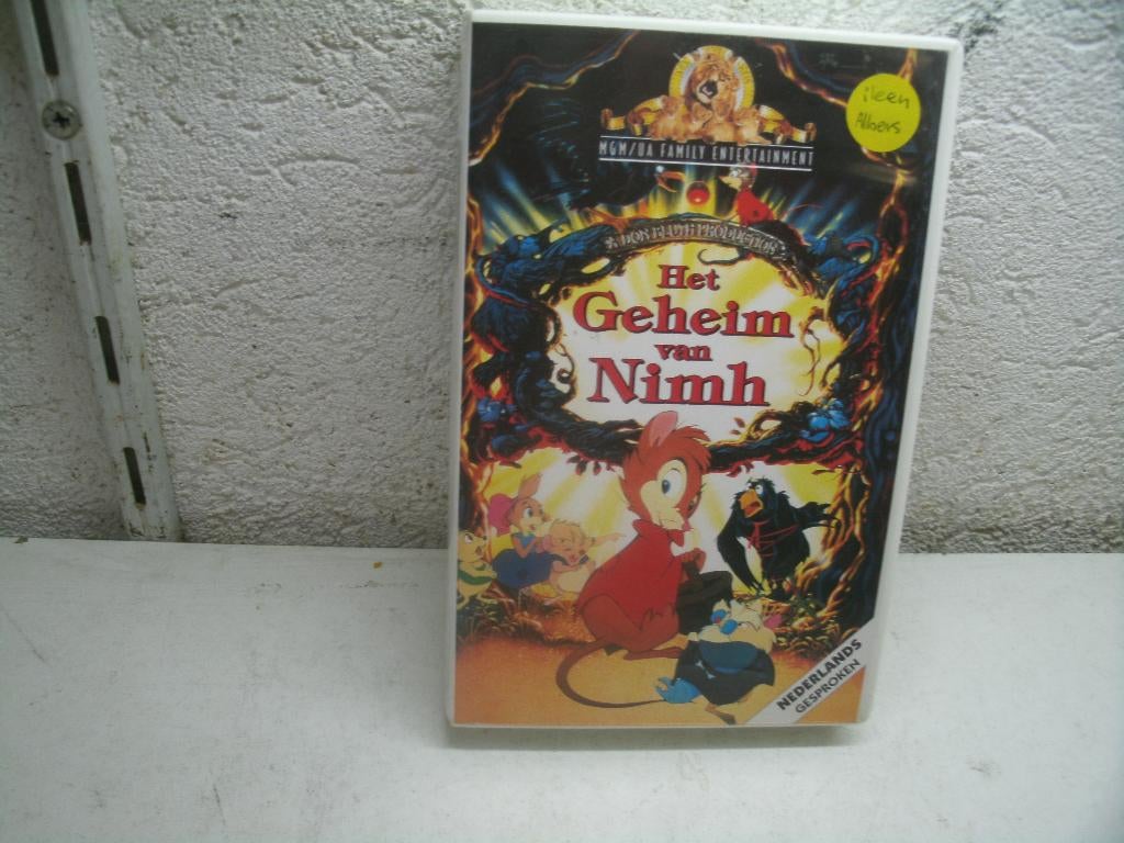 vhs 169a het geheim van nimh, Alle leeftijden, Ophalen of Verzenden, Zo goed als nieuw, Overige typen
