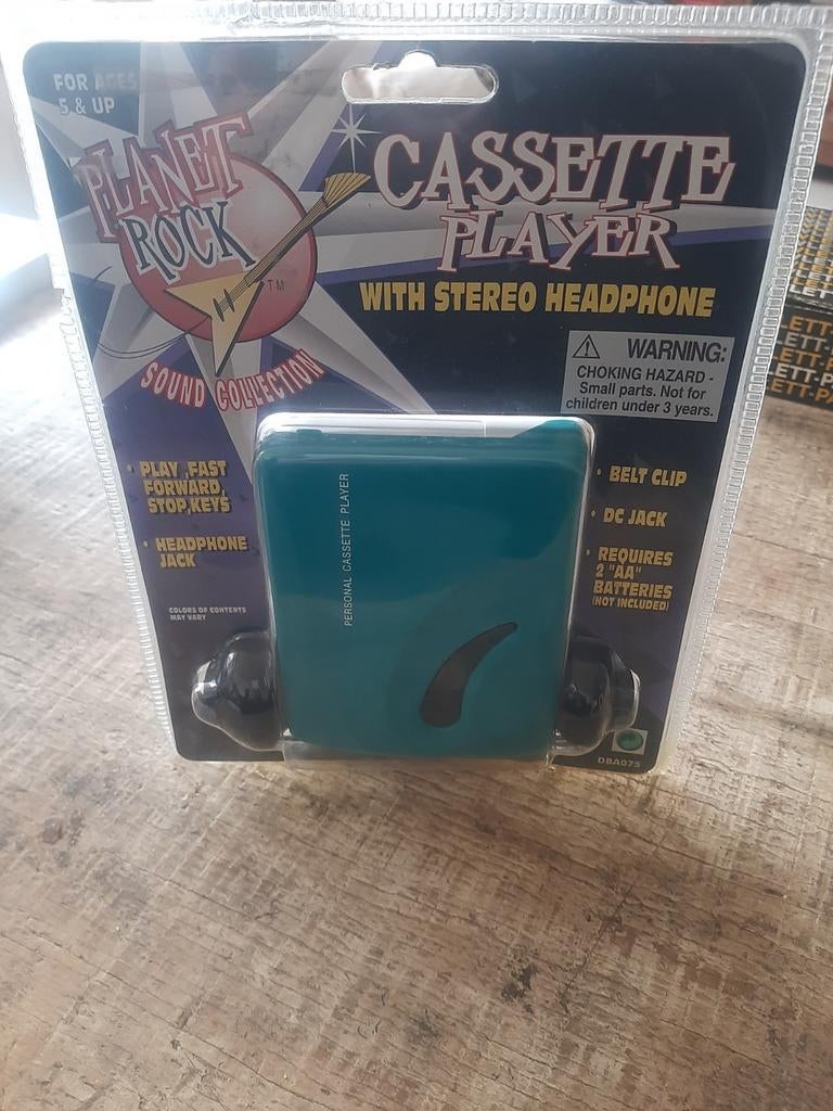 Planet Rock Walkman - Nieuw in Verpakking!, Ophalen of Verzenden, Walkman