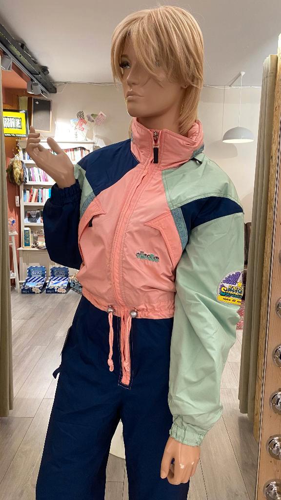 Vintage skipak Ellesse, Kleding | Dames, Wintersportkleding, Zo goed als nieuw, Pak, Maat 38/40 (M), Ophalen of Verzenden