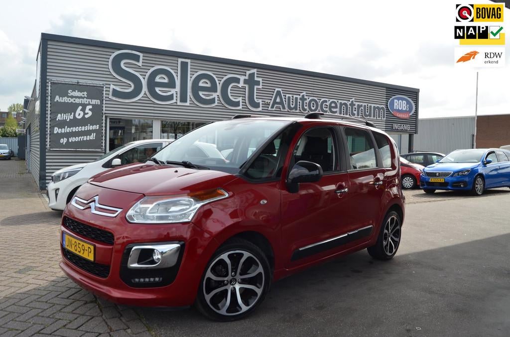 Citroen C3 Picasso 1.2 PureTech Feel Edition| NAVI| LMW| LED, Auto's, Citroën, Stof, Gebruikt, 1199 cc, Met garantie (alle)