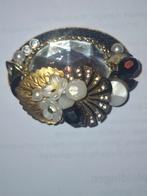 Broche, Overige materialen, 4 tot 7 cm, Ophalen of Verzenden, Zo goed als nieuw