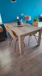 Mooie eettafel zonder beschadigingen 1.60 x 0.90, Ophalen, 50 tot 100 cm, Zo goed als nieuw, 150 tot 200 cm
