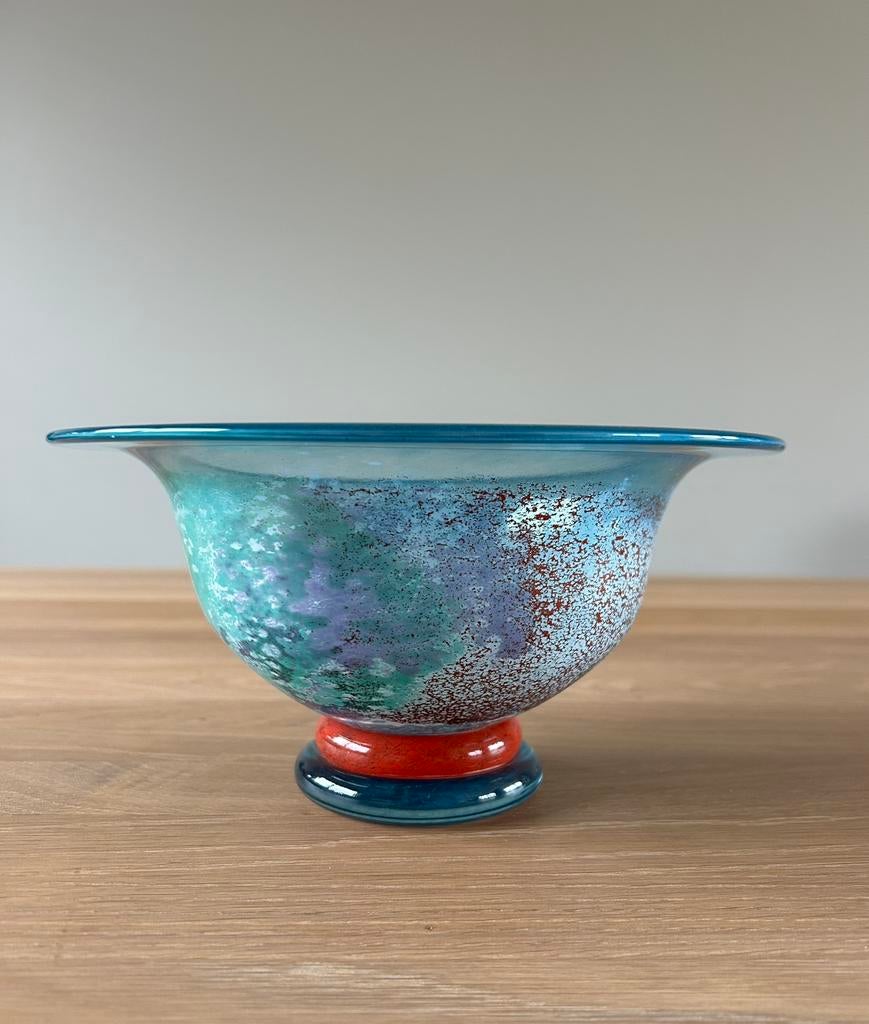 Kosta Boda Kjell Engman CanCan schaal, Antiek en Kunst, Ophalen of Verzenden