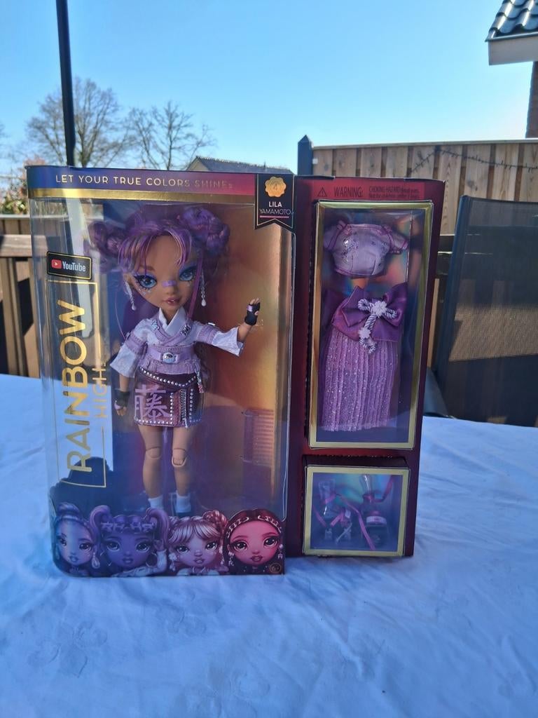 Rainbow high pop nieuw Lila Yamamoto, Ophalen of Verzenden, Nieuw, Fashion Doll