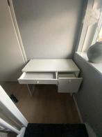 Syvde (ikea)toilettafel wit met glasplaat, 100x48 cm, Ophalen, Gebruikt, 100 tot 150 cm, Minder dan 100 cm
