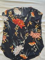 Mooie gebloemd Only shirt  maat M, Kleding | Dames, Tops, Maat 38/40 (M), Only, Zwart, Ophalen of Verzenden