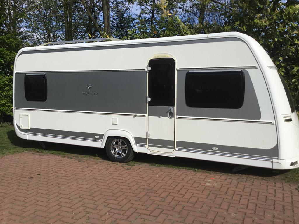 Mooie Fendt 560 opbouw, Caravans en Kamperen, Caravans, 7 tot 8 meter, Particulier, Fendt, Tot en met 4
