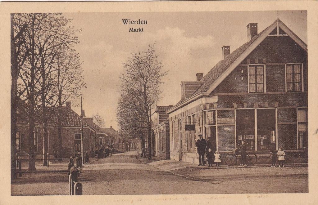 Wierden, Winkel., Verzenden, Voor 1920, Ongelopen, Overijssel