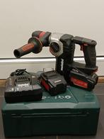 Metabo combiboorhamer met 2 accu en koffer/100% TOP, Doe-het-zelf en Verbouw, Ophalen of Verzenden, Zo goed als nieuw