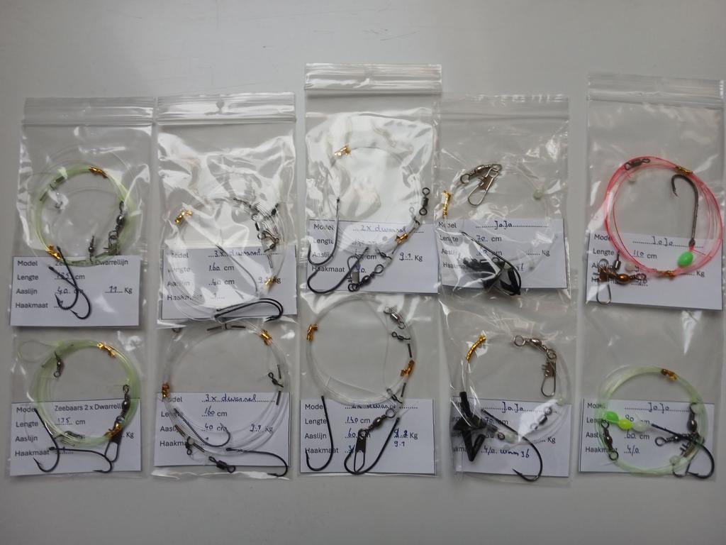 Pakketje Zeebaars Onderlijnen, Ophalen of Verzenden, Nieuw