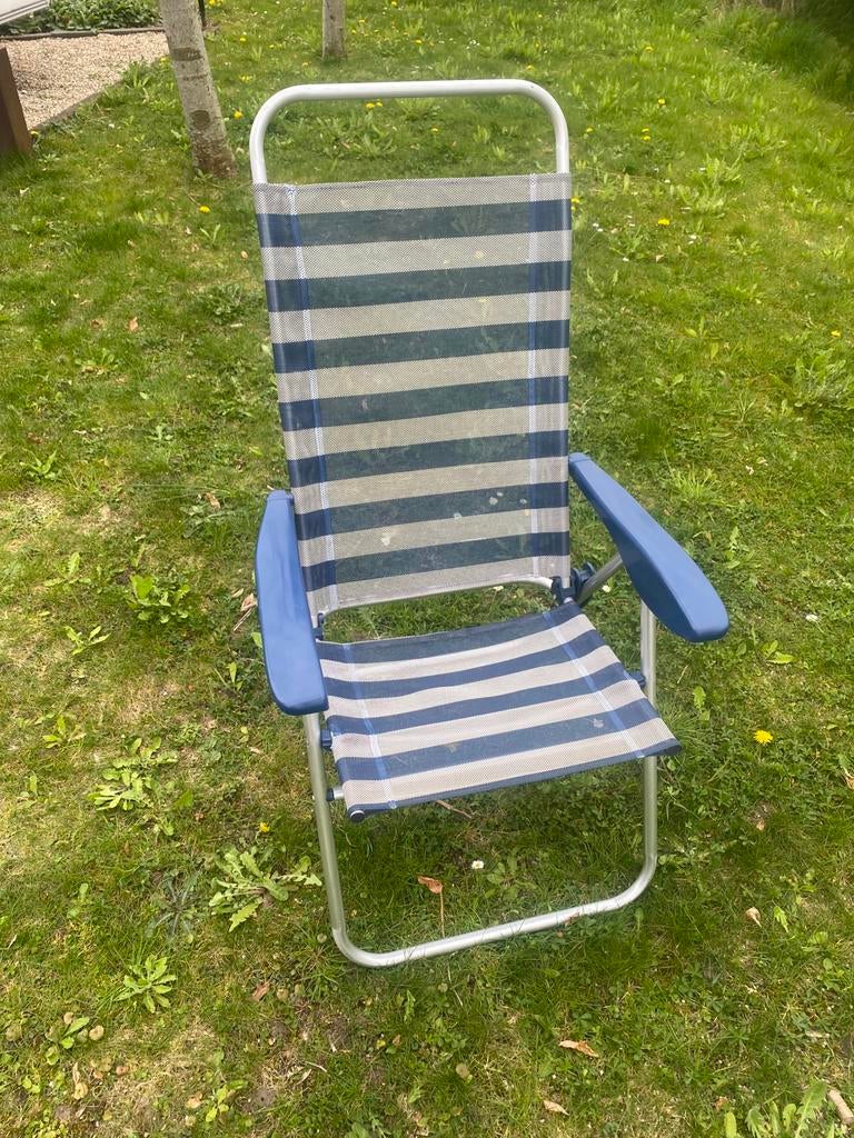 Campingstoel, Caravans en Kamperen, Ophalen of Verzenden, Gebruikt, Campingstoel