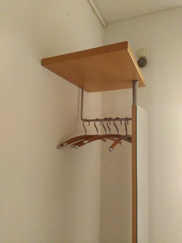 Gratis afhalen: kapstok met spiegel en ladekastje, Gebruikt, Minder dan 100 cm, Hout, Ophalen