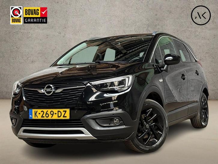 Opel Crossland X 1.2 Turbo Innovation (APPLE CARPLAY, BLACK, Auto's, Opel, Bedrijf, Te koop, Crossland X, ABS, Achteruitrijcamera