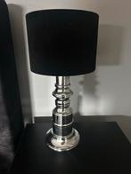 2 Schemerlampen Eric Kuster Stijl - Zwart/Zilver, Ophalen of Verzenden, Gebruikt, Stof, Minder dan 100 cm