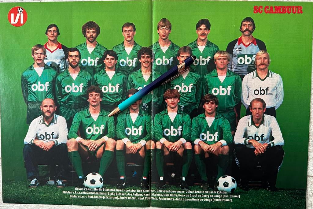 Posters Cambuur Leeuwarden, Ophalen of Verzenden, Gebruikt, A1 t/m A3, Sport