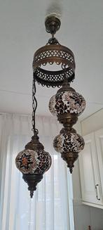 Oosterse Hanglamp - Sfeervol Mozaïek Licht, Ophalen, Gebruikt, Glas, 75 cm of meer