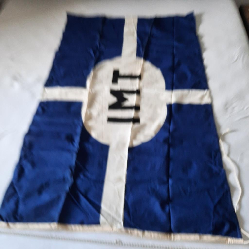 Scheepvaart vlag IMT GROOT model Nieuw, Ophalen of Verzenden, Nieuw