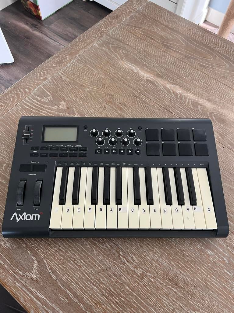 M-Audio Axiom 25 MIDI Controller Keyboard, Overige merken, Gebruikt, Aanslaggevoelig, Overige aantallen