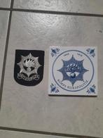 Rijkspolitie lotje embleem Tegeltje, Verzamelen, Militaria | Algemeen, Ophalen of Verzenden, Landmacht, Nederland, Embleem of Badge