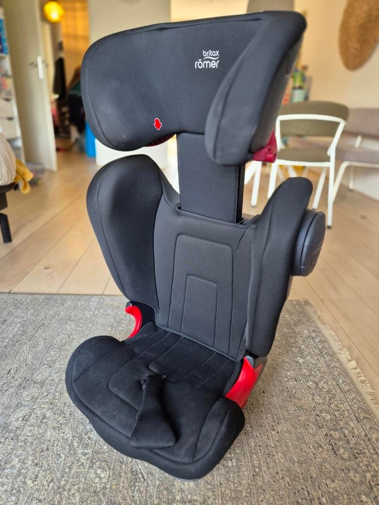 Britax Römer Kidfix 2 S autostoel zwart, Ophalen, Romer, 15 t/m 36 kg, Zijbescherming