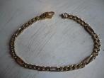 Puntgave 14 karaat  gouden armband 22 cm lang  en 14,1 gram, Ophalen of Verzenden, Goud