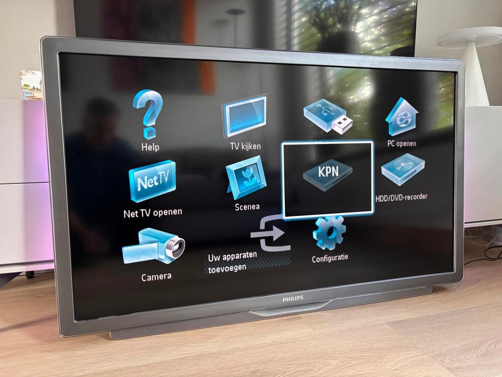 Philips Ambilight TV 46”, Ophalen, Philips, Gebruikt, 50 Hz