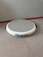Mini airspot/ronde airtrack Fbsport wit/grijs met pomp, Sport en Fitness, Ophalen, Gebruikt, Materiaal, Wit