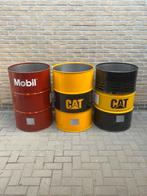 Vuurton stookton 200 liter olievat vuurtonnen brandton, Ophalen, Zo goed als nieuw