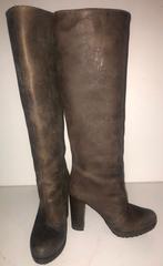 G-Star Sexy donkerbruine hoge Laarzen mt 37, Hoge laarzen, Bruin, Ophalen of Verzenden, Zo goed als nieuw