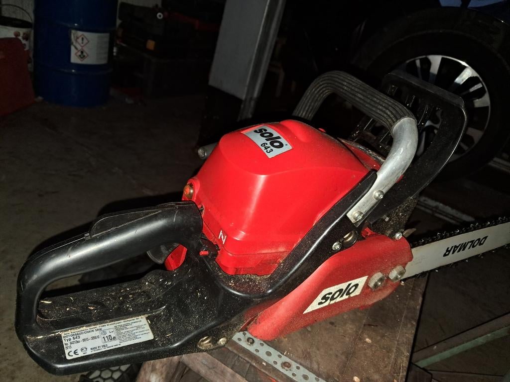 Kettingzaag motorzaag, Ophalen of Verzenden, Gebruikt