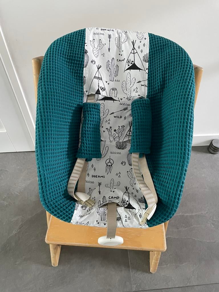 Newborn set trip trap met handgemaakte hoes, Kinderen en Baby's, Kinderstoelen, Ophalen, Zo goed als nieuw, Overige typen